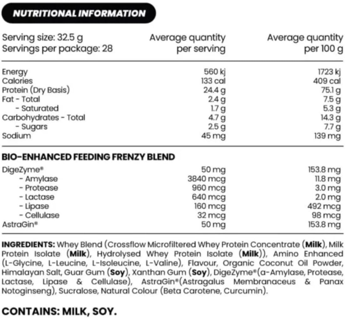 Zombie Labs Musclez Whey Protein 28 Serves Strawberry Milkshake image number 5