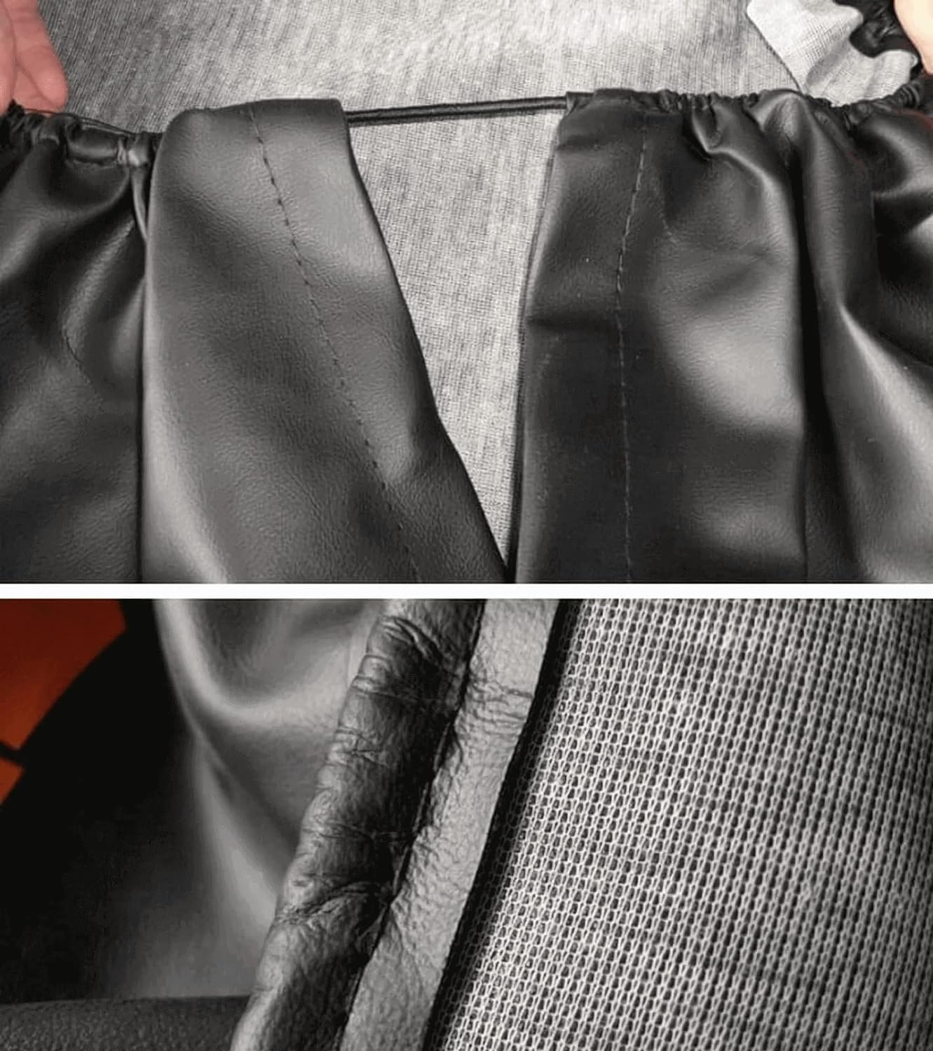 Tribones for Toyota Prado TXL TX, Ford Bronco, Jeep Wrangler Spare Tire Cover with Camera Hole, Spare Wheel Cover with Rear Camera Hole, Tire Cover Protector (XL, 255/75R17, 285/70R17) image number 1