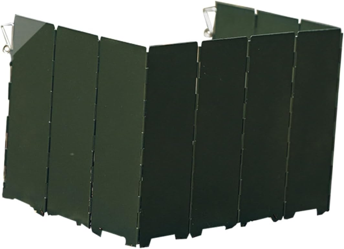 Portable Camping Stove Windscreen Windproof Cover BBQ Windshield for Outdoor Cooking image number 6