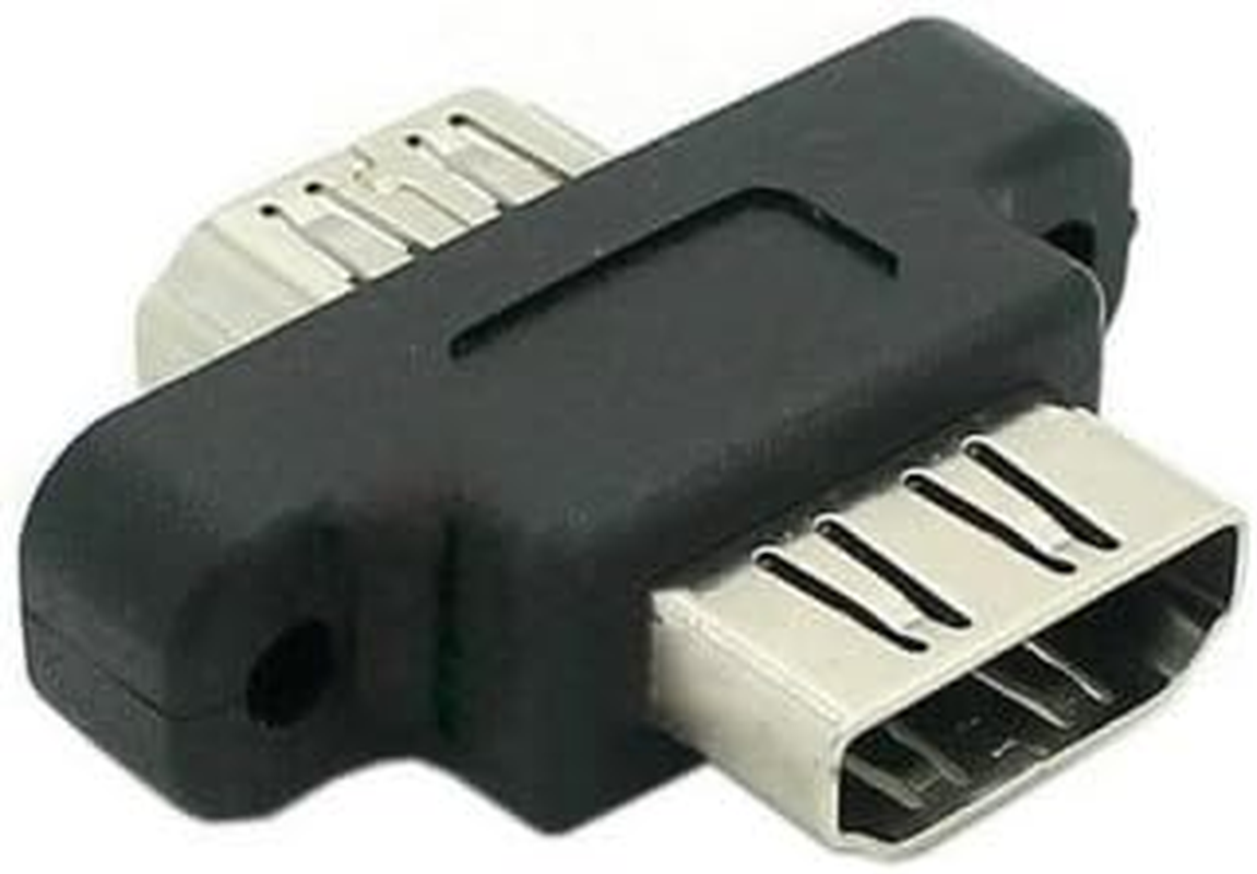 Cablecc HDMI Female to HDMI 1.4 Female Extension Extender Coupler Adapter with Panel Mount Holes image number 5