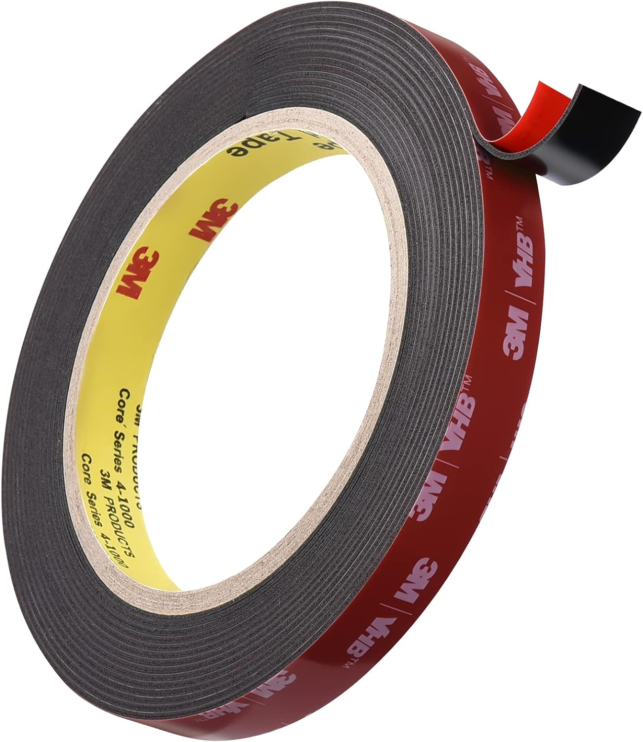 Double Sided Heavy-Duty Mounting Tape, Two Way Foam Tape, 16FT Length, 0.4 Inch Width for Car LED Strip Lights Home Decor, Office Decor image number 1