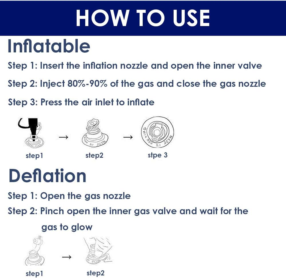 Pack of 2 Air Mattress Pool, Water Hammock for Adults and Children, Swimming Mat, 4-In-1 Floating Air Mattress with Mesh for Swimming Parties image number 6