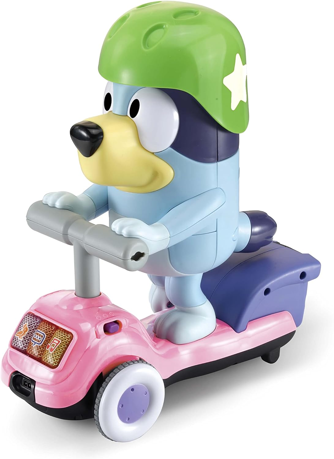 Vtech Scooter Time Bluey - Motion Sensor Interactive Figurine, Interactive Bluey - 563803 - Multicoloured image number 4