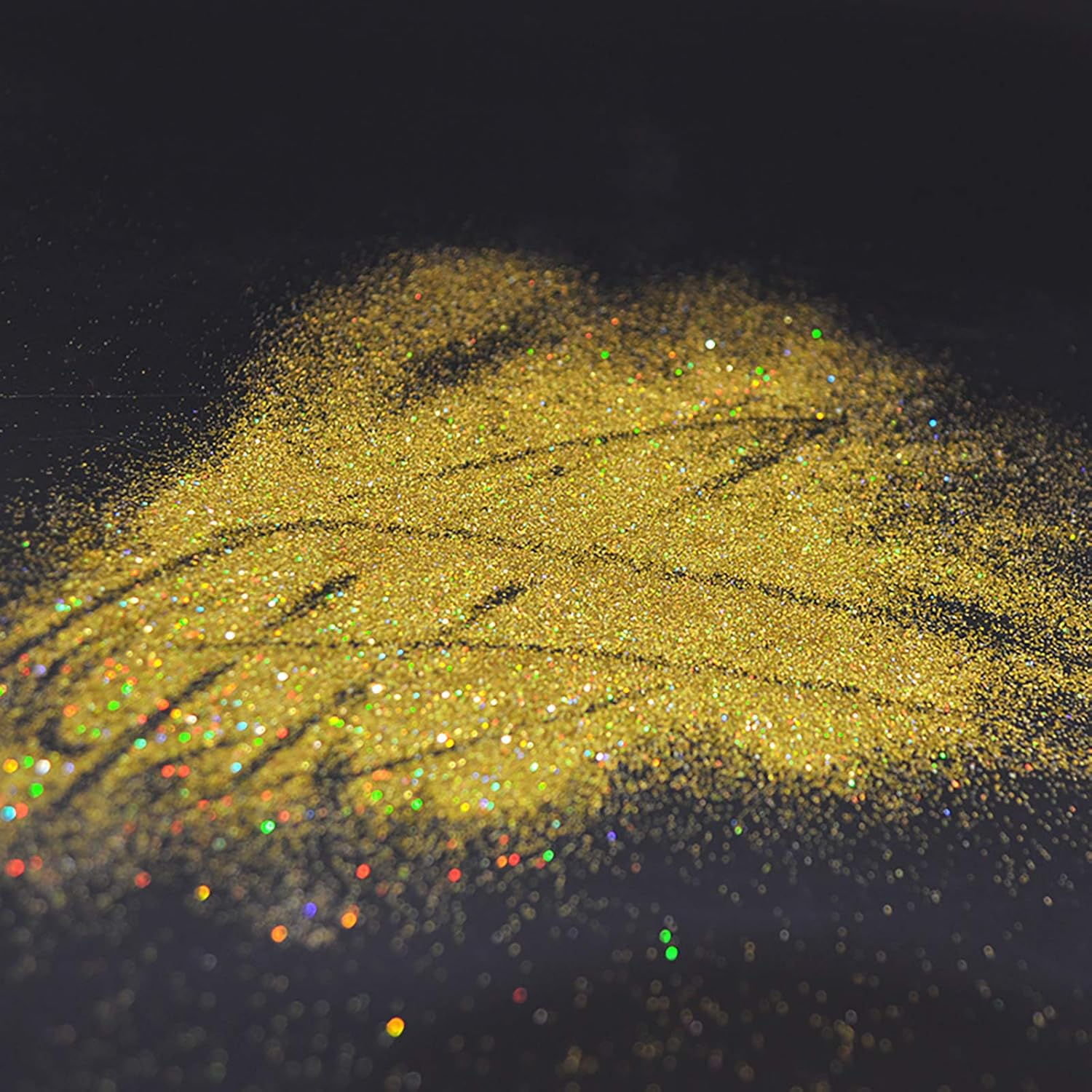 1 Pc Iridescent Rainbow Nail Powders Shimmer Effect Nail Powder Nail Mermaid Pigment Nail Decoration 0.3MM image number 3