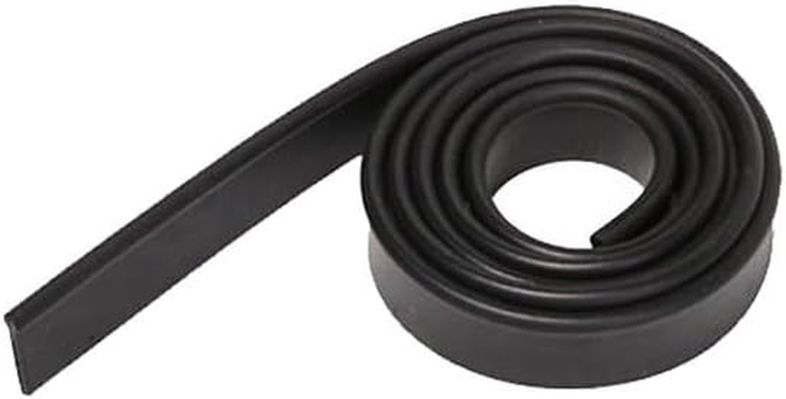 Black Squeegee Replacement Blades, Plastic Window Rubber Squeegee Refill Blades Head for Windows (Black, One Size) image number 3