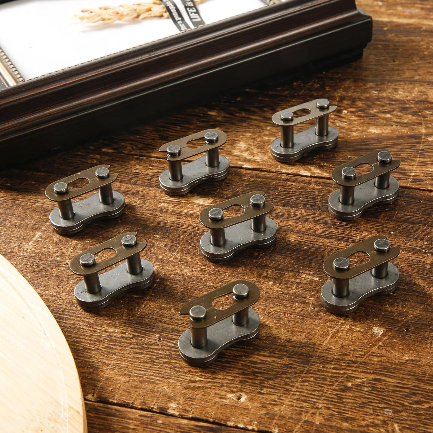 8Pcs #520 Chain Master Link, Heavy Duty Master Link for Chain with O Ring Chain Connector Link for Motorcycle Dirt Bike Pitpro image number 3