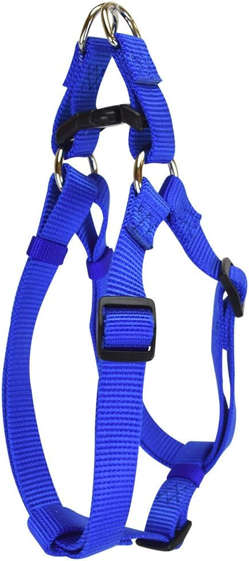 Hamilton Adjustable Easy-On Step-In Style Dog Harness, 3/8-Inch by 10-16-Inch, Extra Small, Blue