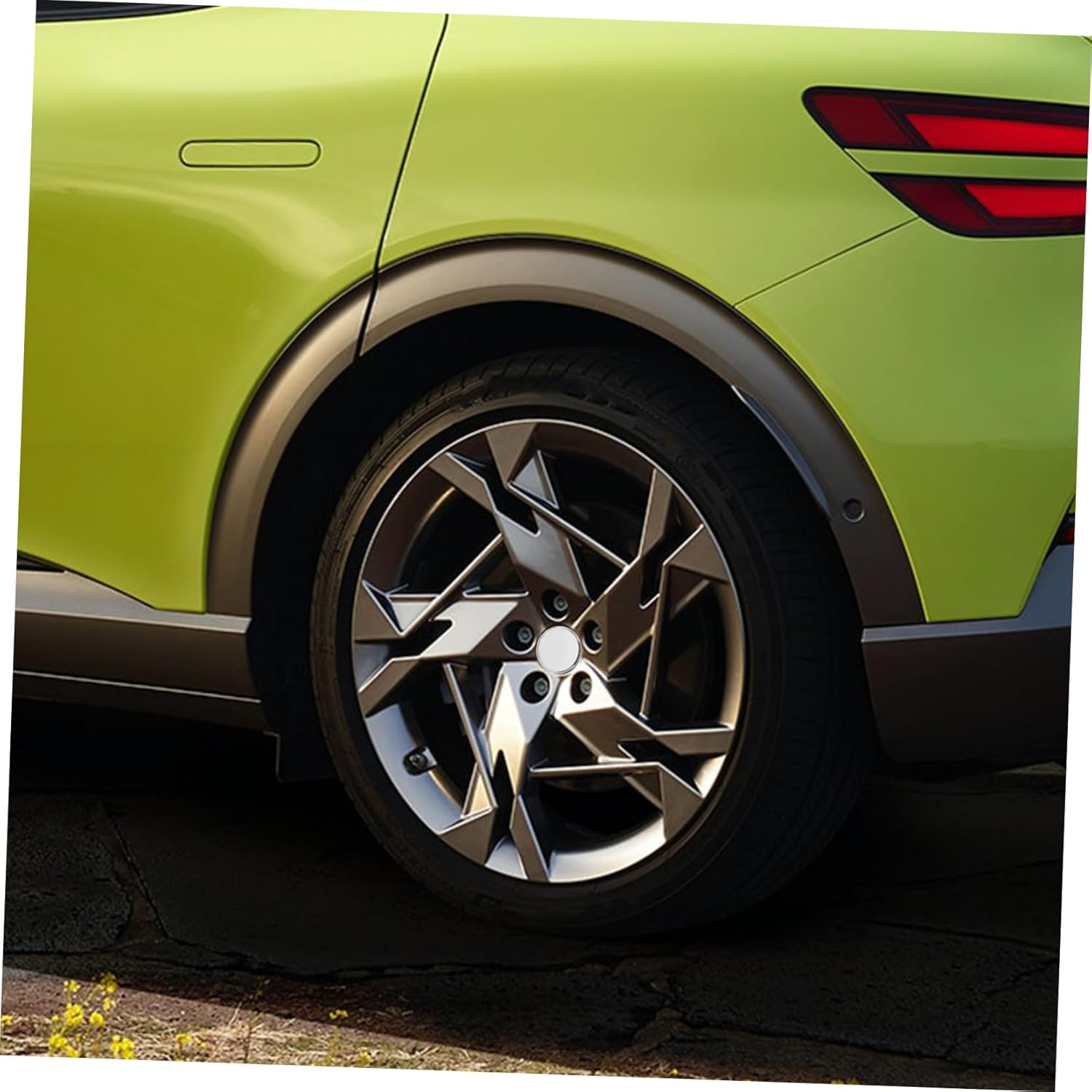 CLISPEED 4Pcs Automotive Wheel Hub Covers Stylish Rim Caps for Easy Installation Compatible Various Car Models Sleek Finish Center Hub Caps image number 3