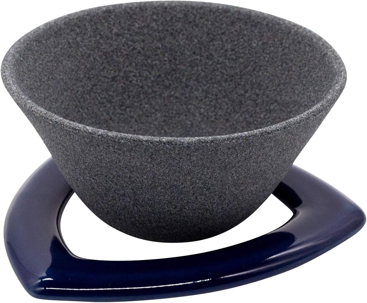 Kofil 1390400201 Standard Ceramic Coffee Filter Dripper with Dedicated Base, Blue - 01.Fuji Blue image number 4