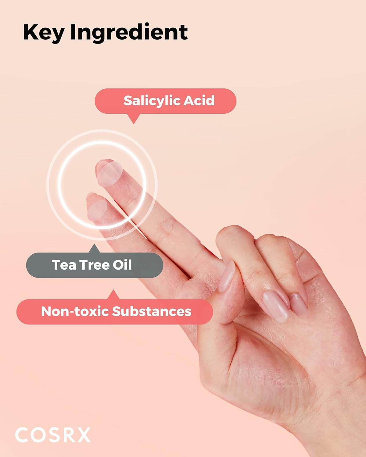 COSRX Master Patch Intensive 36 Patches | Oval-Shaped Hydrocolloid Pimple Patch with Tea Tree Oil | Quick & Easy Blemish, Zit, Spot Treatment | Salicylic Acid & Tea Tree Oil | Korean Skin Care image number 4