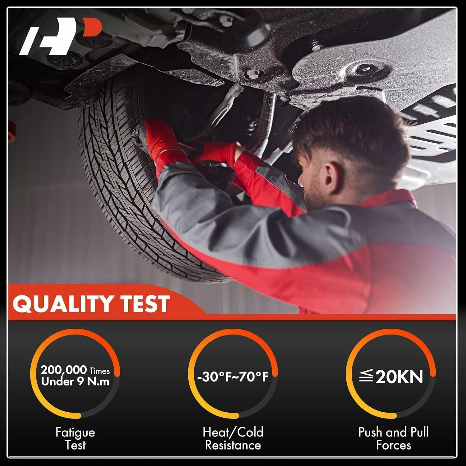 A-Premium Set of 4, Front & Rear Sway Bar Links Kit Stabilizer Bar Links Compatible with Mazda CX-7 2007 2008 2009 2010 2011 2012, Replace # K80157 K80158 image number 3