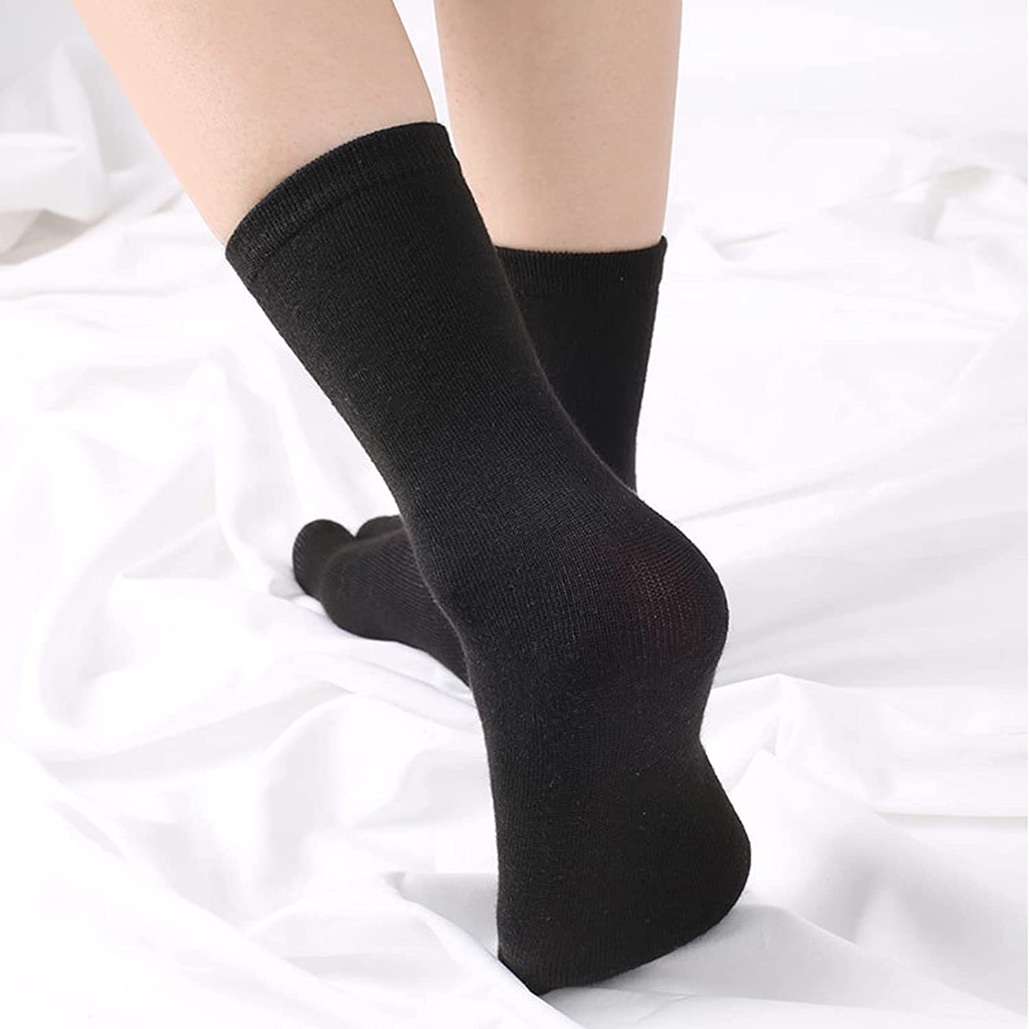 3PCS Split Toe Womens Tabi Socks Japanese Socks Split Toe Womens Flip Flop Socks for Men Women image number 3