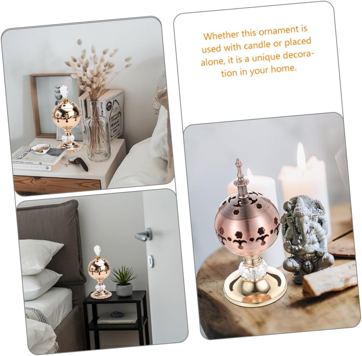 Ifundom 2Pcs European Style Candle Holders Plated Table Centerpiece for Birthday Wedding Home Decoration
