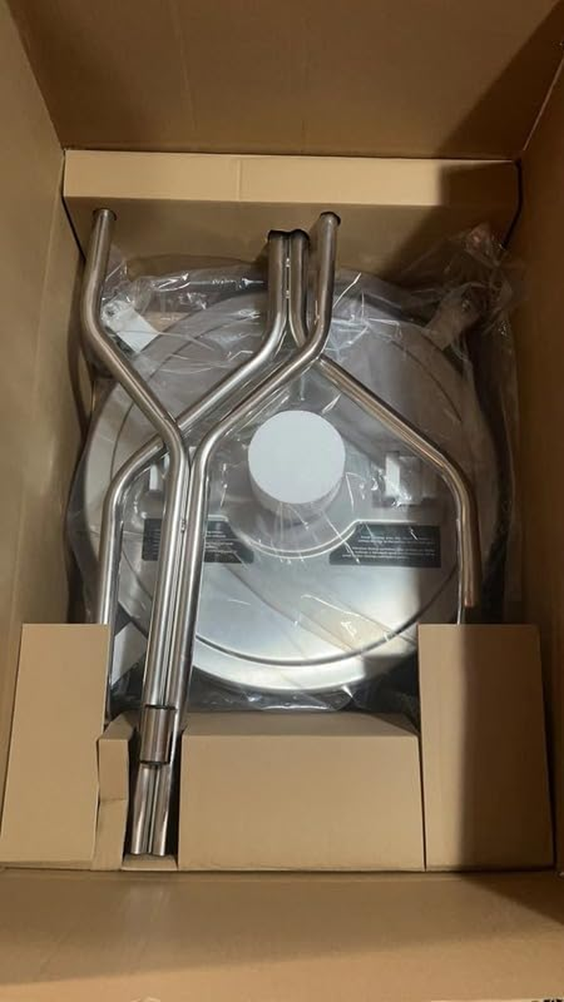 24' Inch High Pressure Washer Surface Cleaner Disc for Concrete Driveway Stainless Steel image number 4