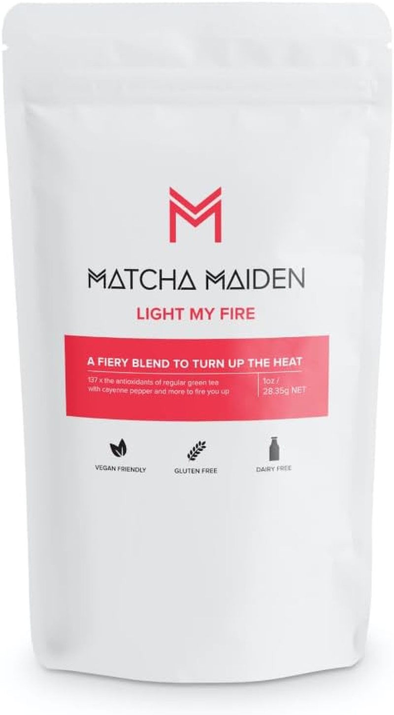Matcha Maiden - Fly Me to the Immune - 28.35G. Organic Japanese Matcha Blend Including Peppermint, Ginger, Fennel Seed and Dandelion Root to Create a Delicious and Nutritious Matcha Tea image number 2