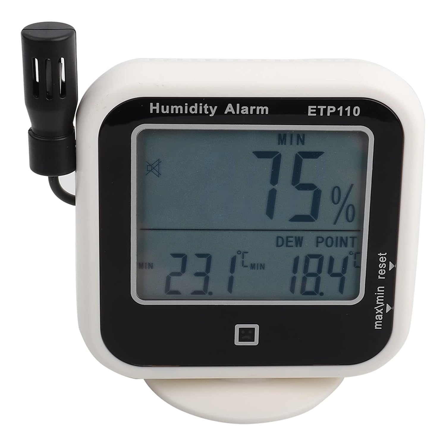 CHICIRIS LED Alarm Digital Hygrometer ETP110 Dew Point Meter - Ideal for Field Applications image number 2