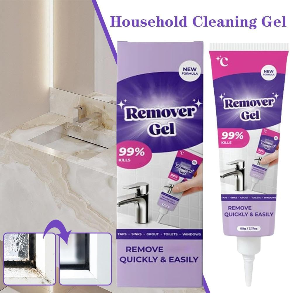 Mold Stain Remover Gel, Mold Remover Gel, Mold Gel Remover,Household Cleaning Gel for Kitchen Bathroom Cleaner (1Pc) - 1Pc image number 5
