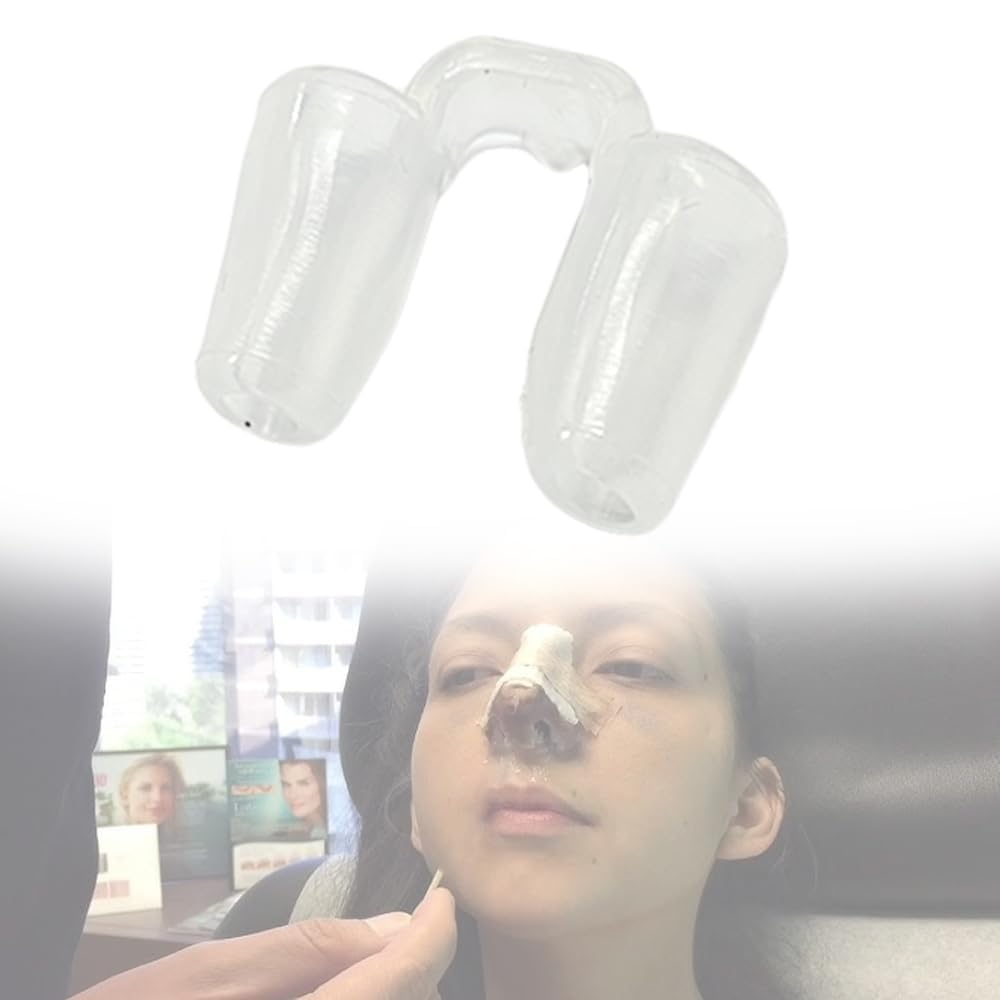 Nostril Retainer - Nose Internal Support Protector for Brace Fracture, Rhinoplasty Septoplasty, ENT, Orthopedic Immobilization (Transparent, 6) image number 3