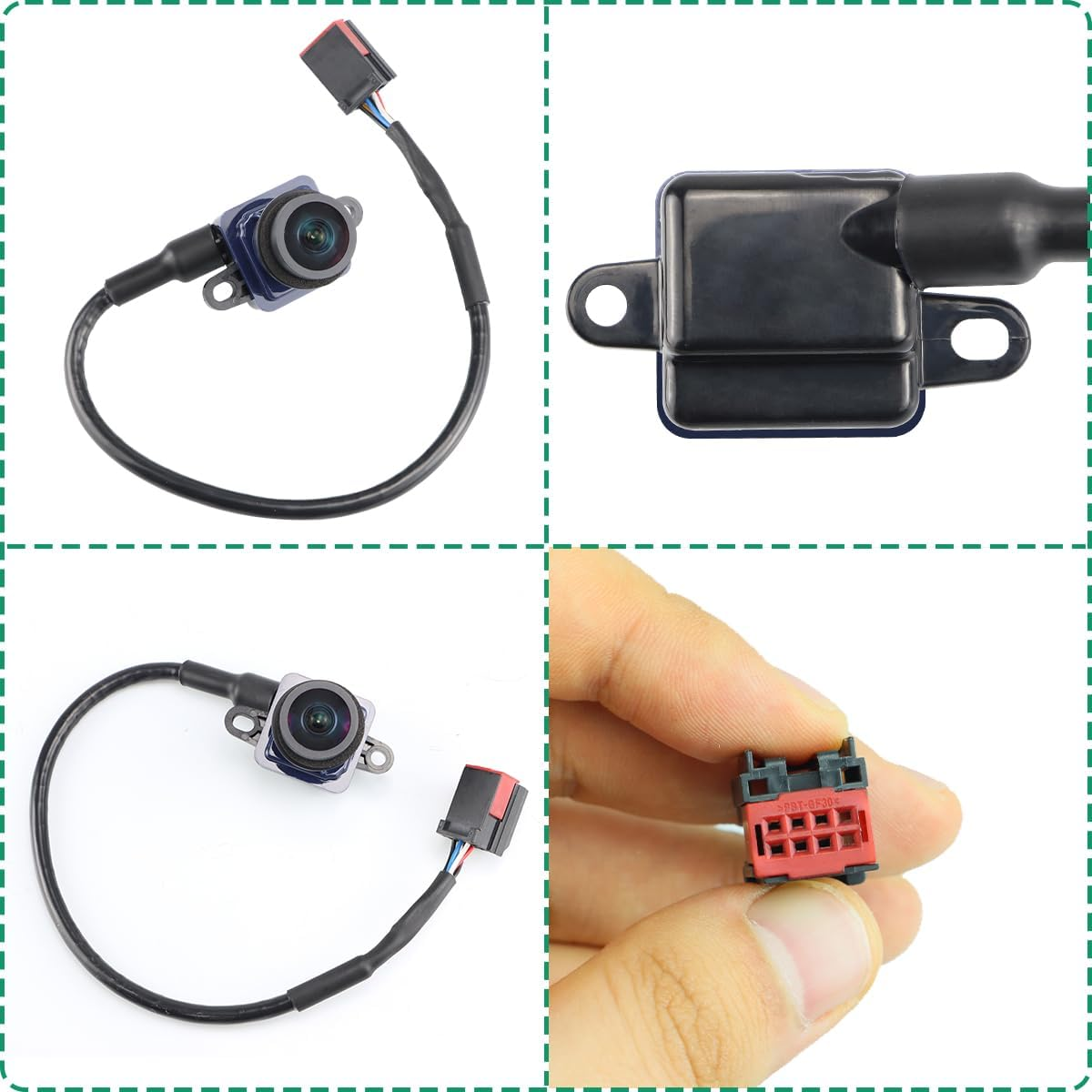 56054058AH Rear View Backup Camera Compatible with 2011-2014 Dodge Charger Chrysler 300 - Greenyi Reversing Park Assist Cam， Replacement for OE# 56054058AD, 56054058AE, 56054058AF image number 5