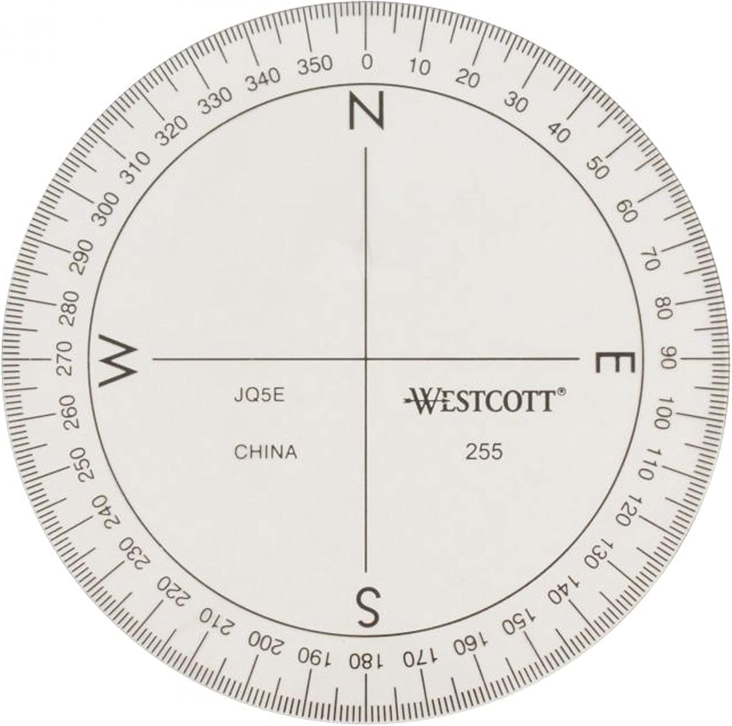 Westcott Protractor Measuring Tool (255)