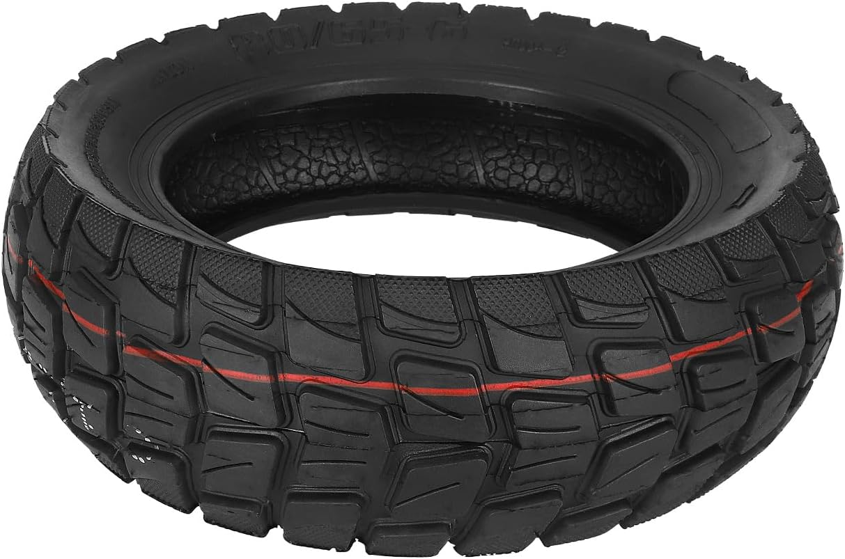 VOLOHAS 80/65-6 Offroad Tyres for Kukirin G2 Max, Kukirin G3 Pro, Kugoo M4, Kugoo M4 Pro, Zero10X, Dualtron Electric Scooter 10X3 Replacement Off-Road Tyres Front and Rear Wheels Thickened Tyre (Pack image number 3