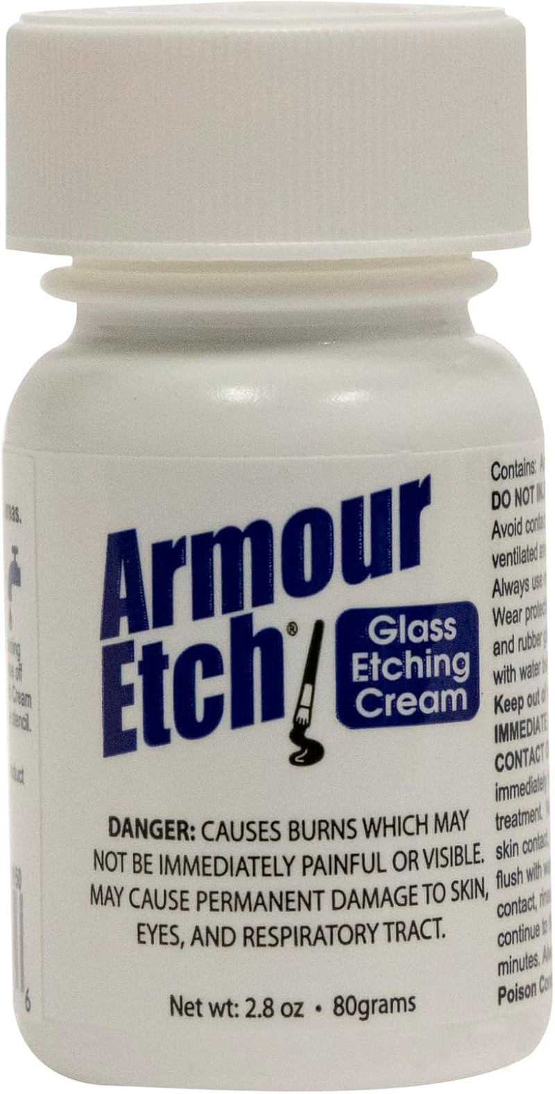 Armour Etch Glass Etching Cream (2.8Oz) image number 2