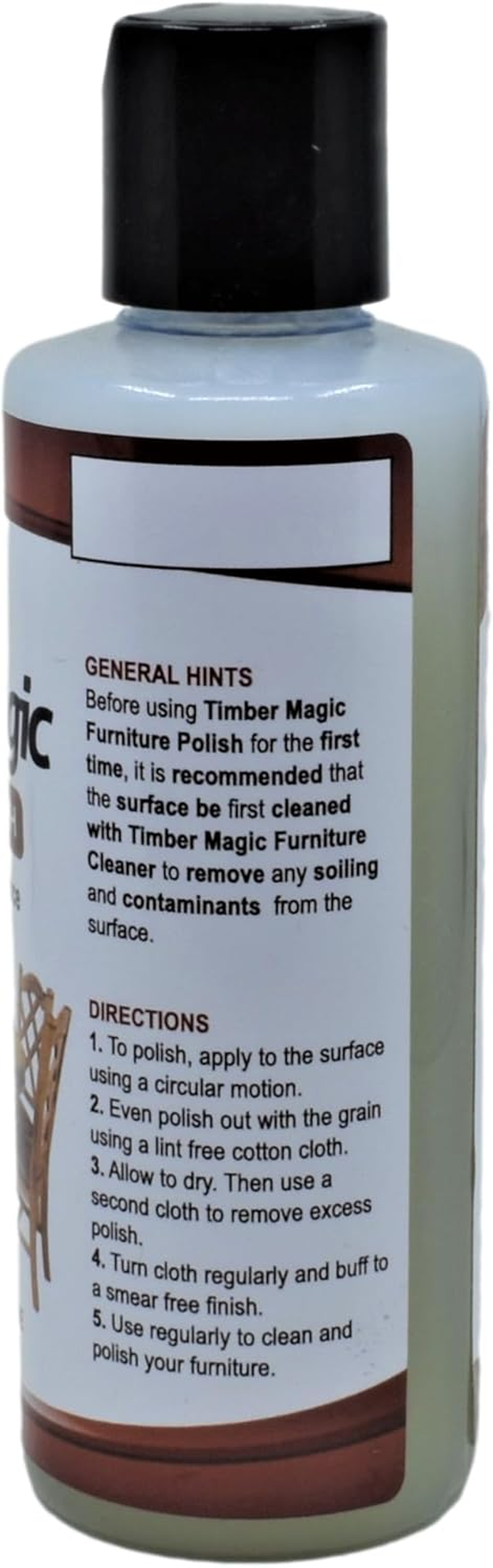 Aussie Furniture Care Timber Magic Liquid Beeswax Furniture Wax Furniture Polish 250Ml Polish Cleaner Protector for Wood & Veneer image number 2