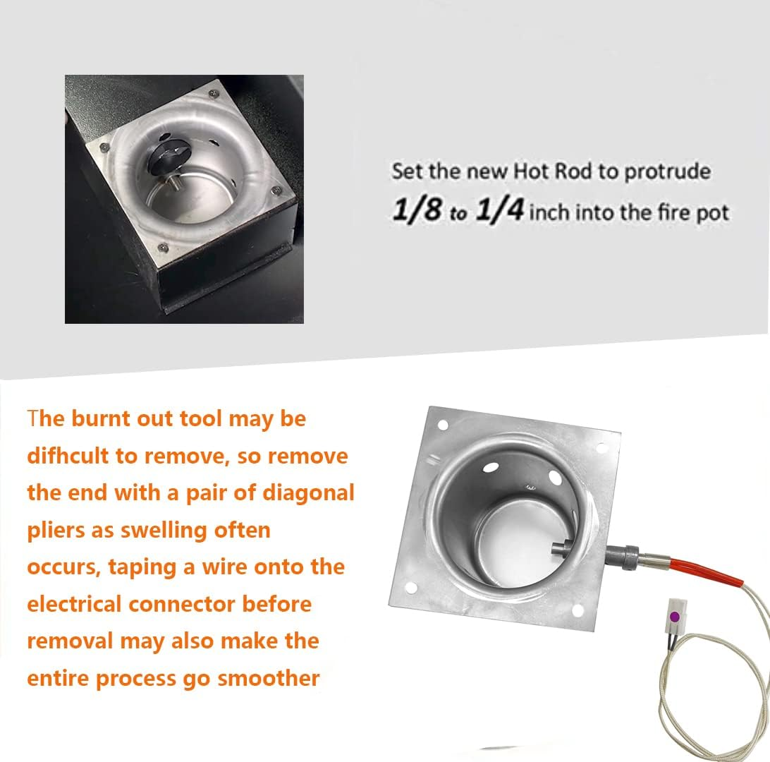 Fire Burn Pot Replacement Parts for Traeger Pellet Grill,Compatible with Traeger Grill and Most Pit Boss Grills image number 2