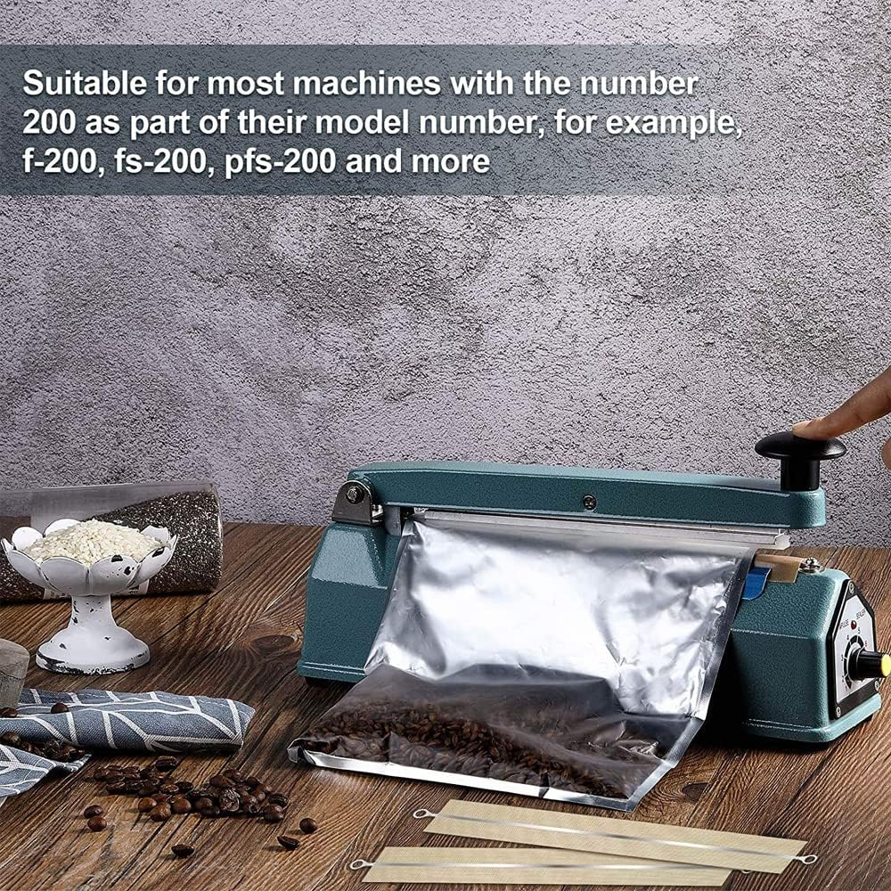 2X 400Mm Useful Impulse Sealer Heat Wire Element Strip Sealing Machine AU image number 2