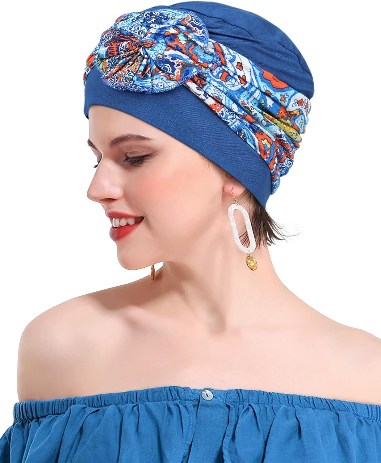 Chemo Headwear for Women Cancer Patients Lightweight Head Coverings for Hair Loss Seasonal