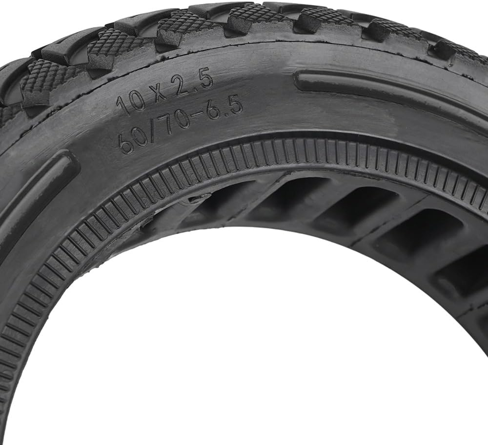 10X2.50-6.5 Scooter Tire 60/70-6.5 Tubeless Tyre for Max G2 G30 G30P G30LP Gotrax Electric Scooter Off-Road Rubber Tire Wheel image number 1