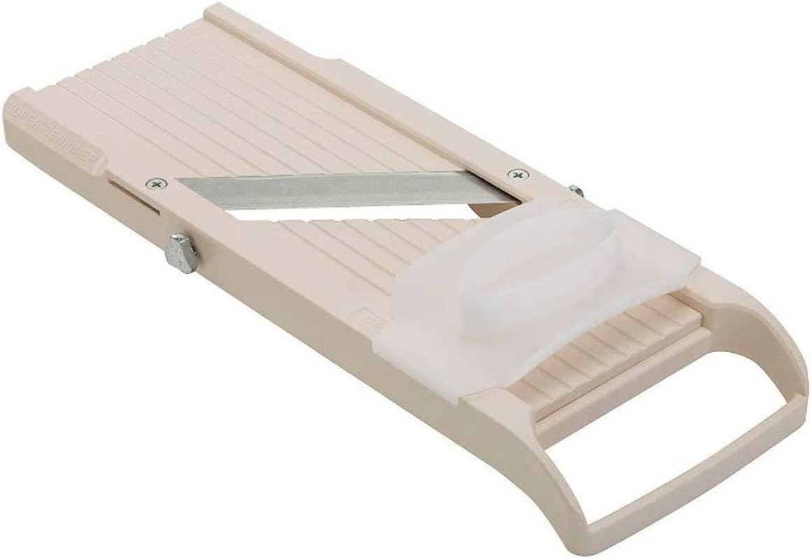 Benriner BN95 Professional Series Vegetable Slicer, 95Mm, White, 95W