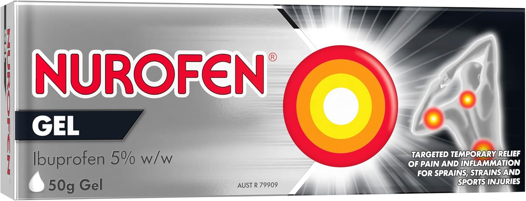 Nurofen Gel Topical Pain Relief, 50 Grams image number 5