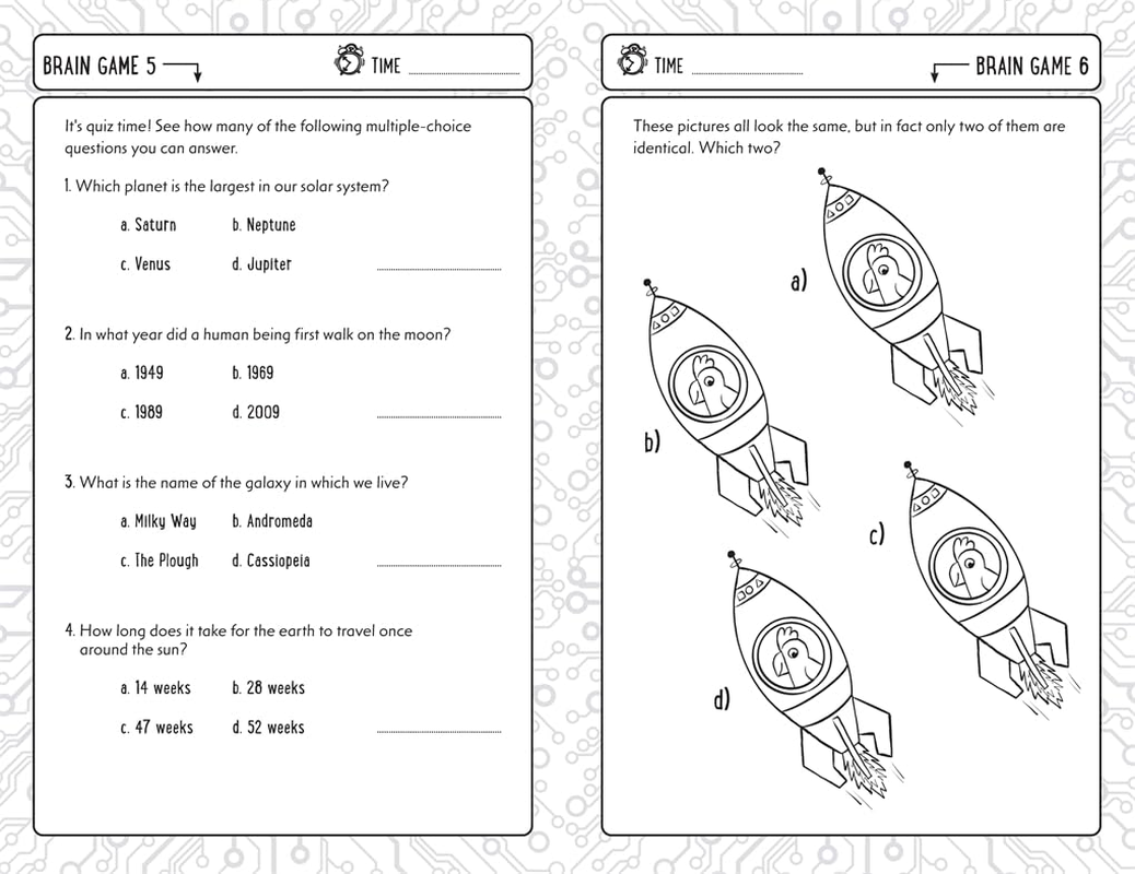 5-Minute Brain Games for Clever Kids&reg; (Volume 20) image number 6