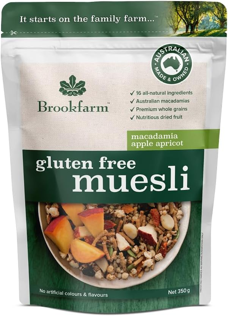 Brookfarm Gluten Free Muesli with Apricot, 350 G image number 2