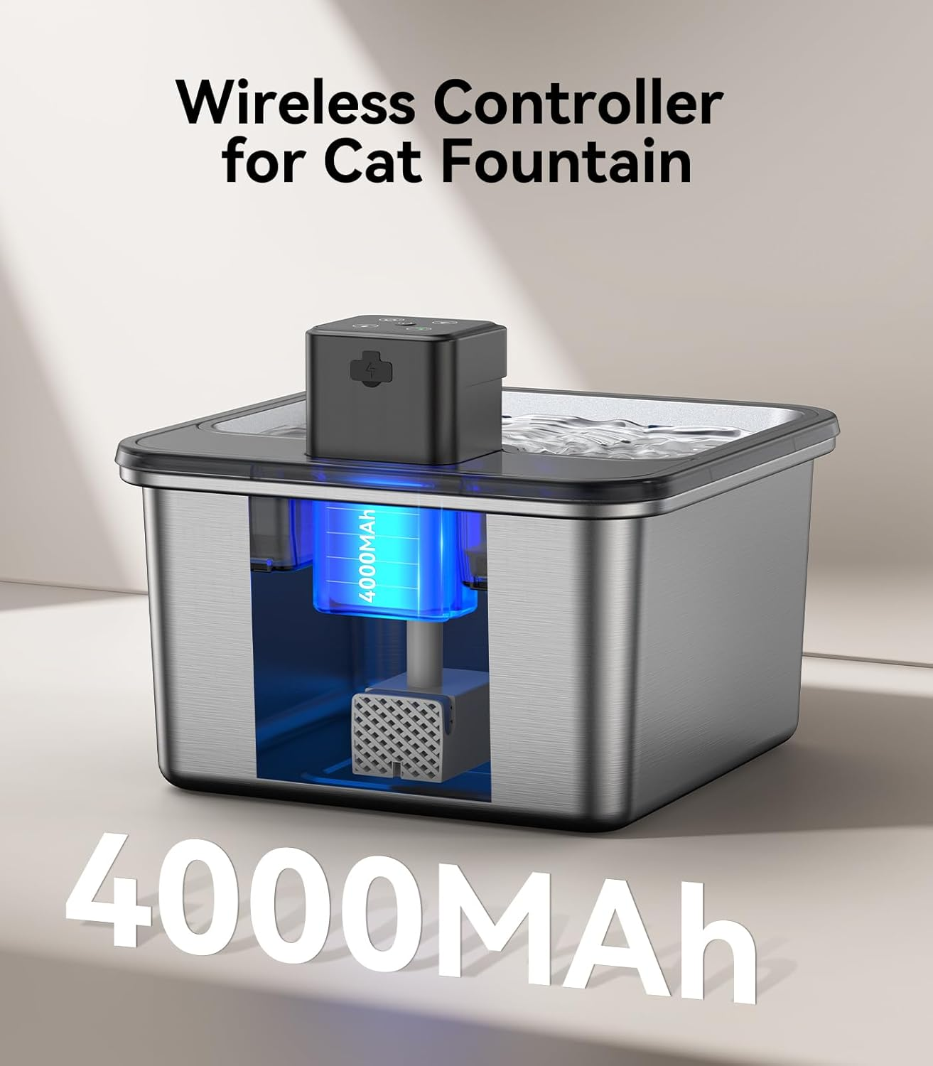 Intelligent Water Dispenser Head for FEELNEEDY FN-W17 3.2L Cat Fountain Wireless image number 1