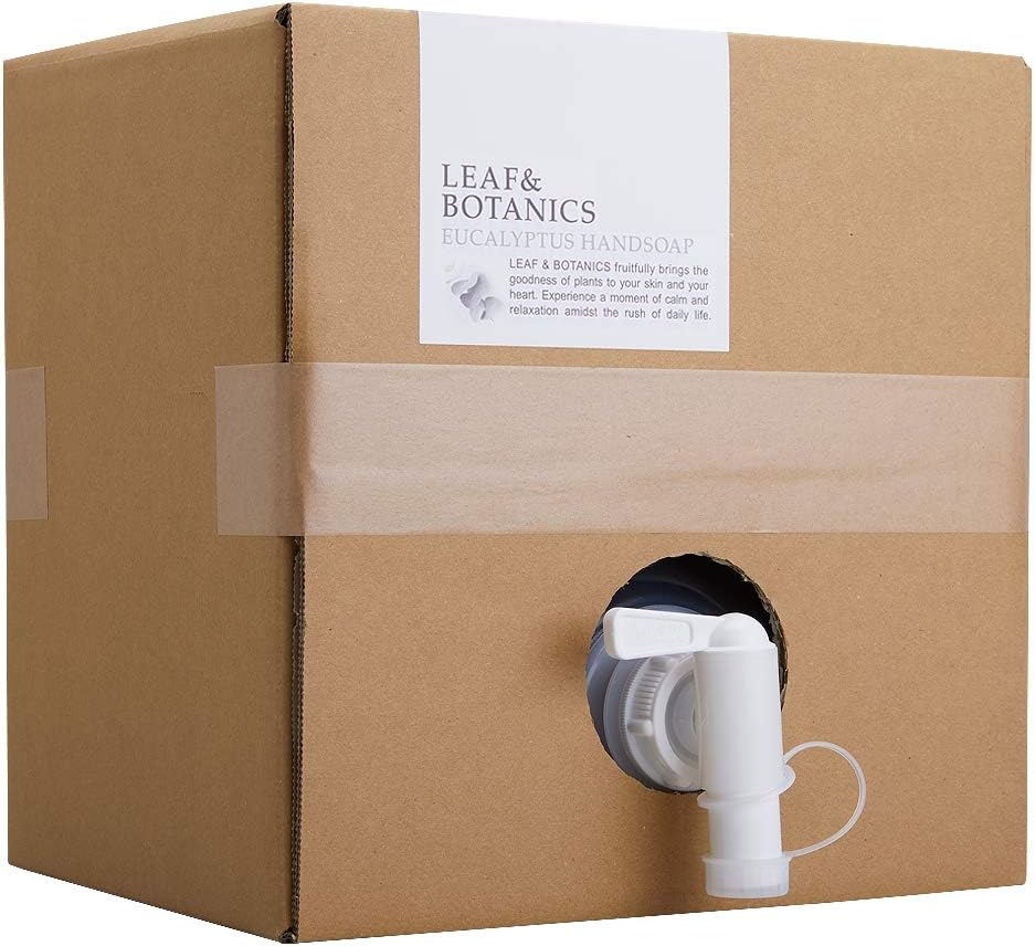 Leaf & Botanics Hand Soap Lotion Lavender Pouch 1.2L (Refill)