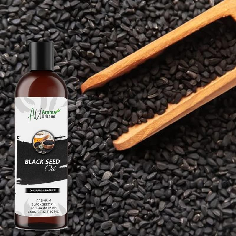 Aroma Urbano Oil for Shine Hair, Skin Care, Moisturizing Dry Skin & Natural Oil(Blackseed Oil, 100 ML) image number 3