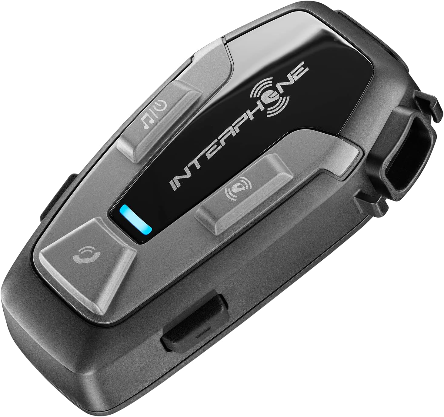 Interphone U-Com 6R - Single Pack - Removable Bluetooth 5.2 Motorcycle Intercom and Built-In Battery, 15 Hours Autonomy, 1 Km Motorcycle, TFT image number 2