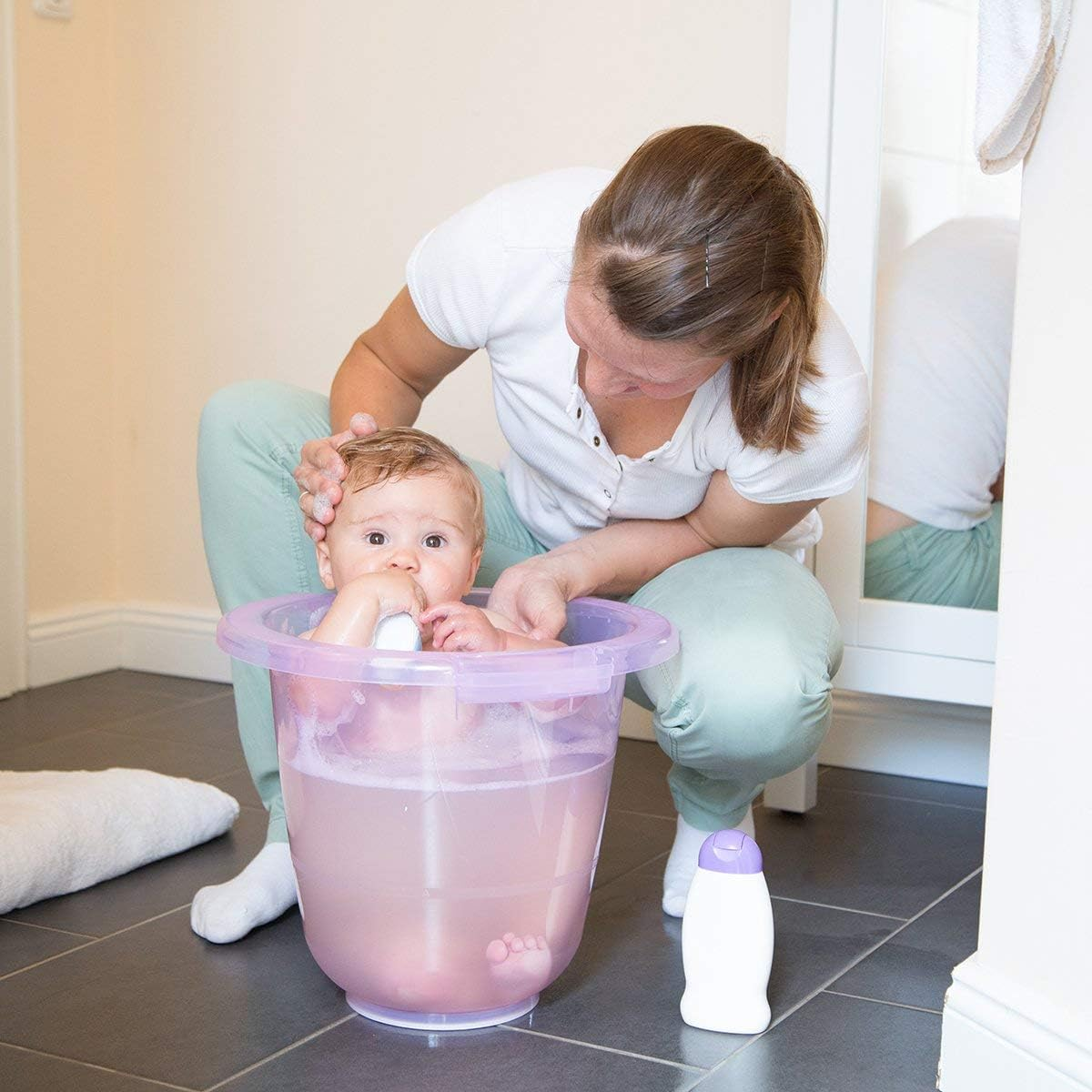 Tummy Tub Tummy Tub Pink, Pink, 580 Grams