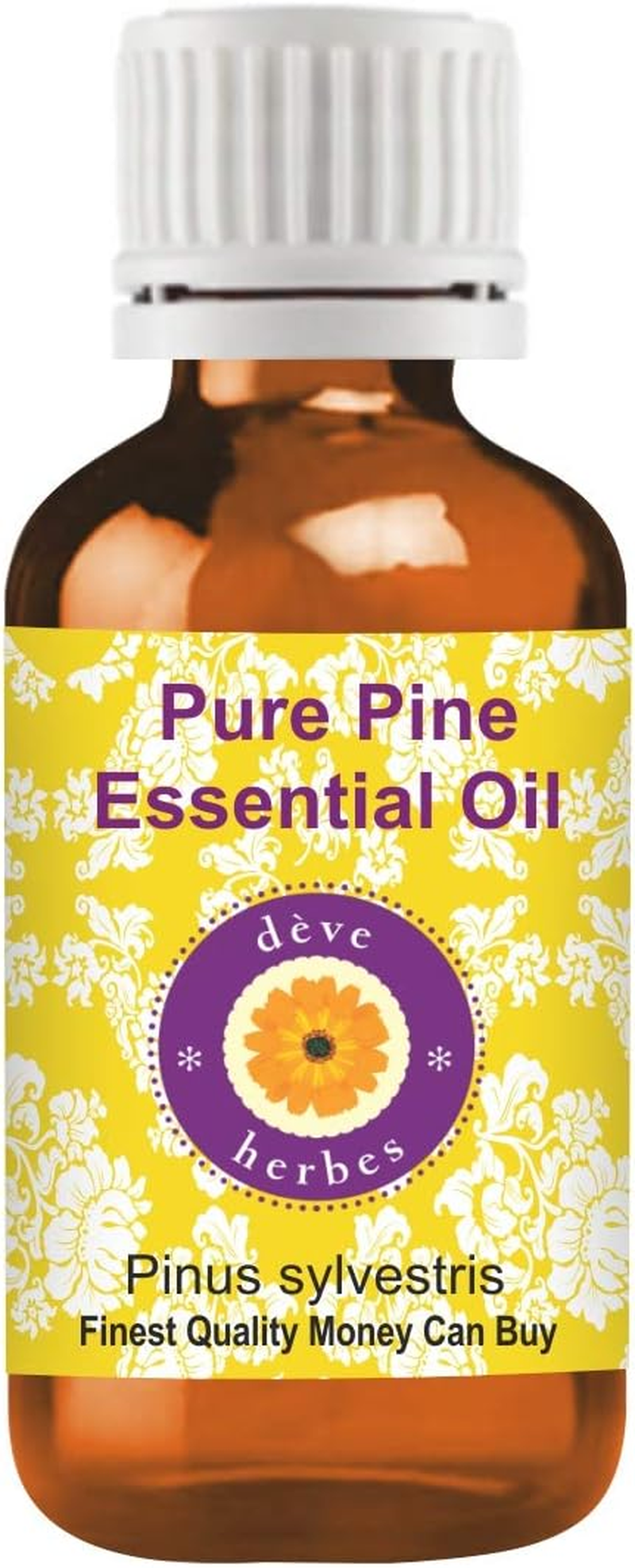 Deve Herbes Pure Pine Essential Oil (Pinus Sylvestris) 100% Natural Therapeutic Grade Steam Distilled 10Ml (0.33 Oz) image number 2