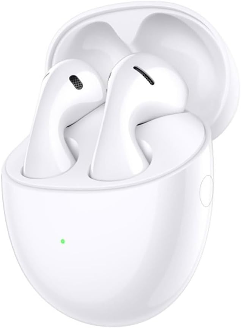 HUAWEI Freebuds 5 (Mexico Warranty), Hi-Res, up to 30 Hours Playback, ANC, Ceramic White, Compatible with Android & Ios - Silver Frost image number 5