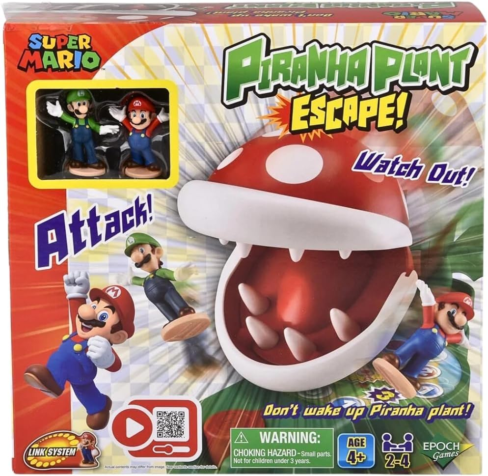Super Mario Piranha Plant Escape Tabletop Action Game image number 3