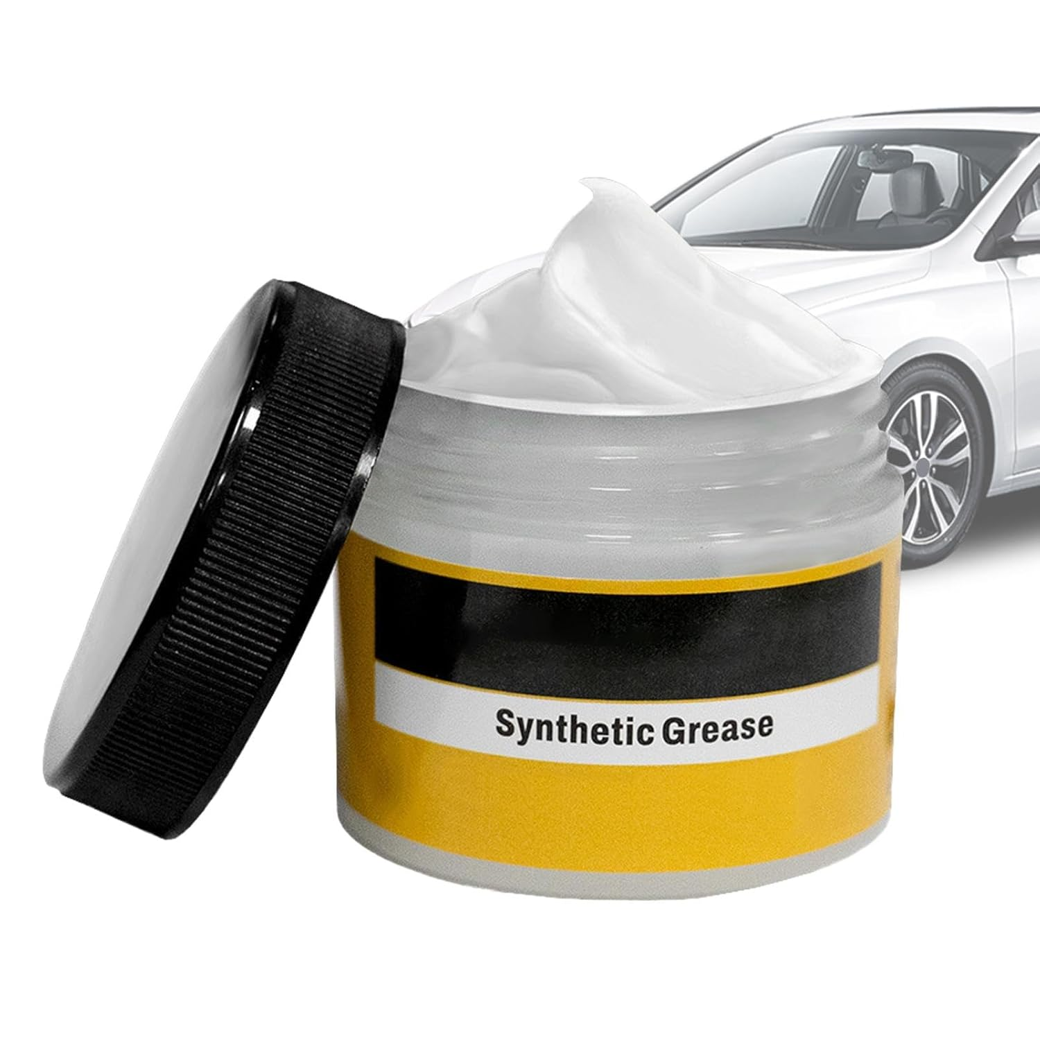 Car Door Hinge Grease, 100G Automotive Door Grease, Trailer Hitch Ball Lubricant Waterproof Grease for Trailer Garage Marine Machine image number 2