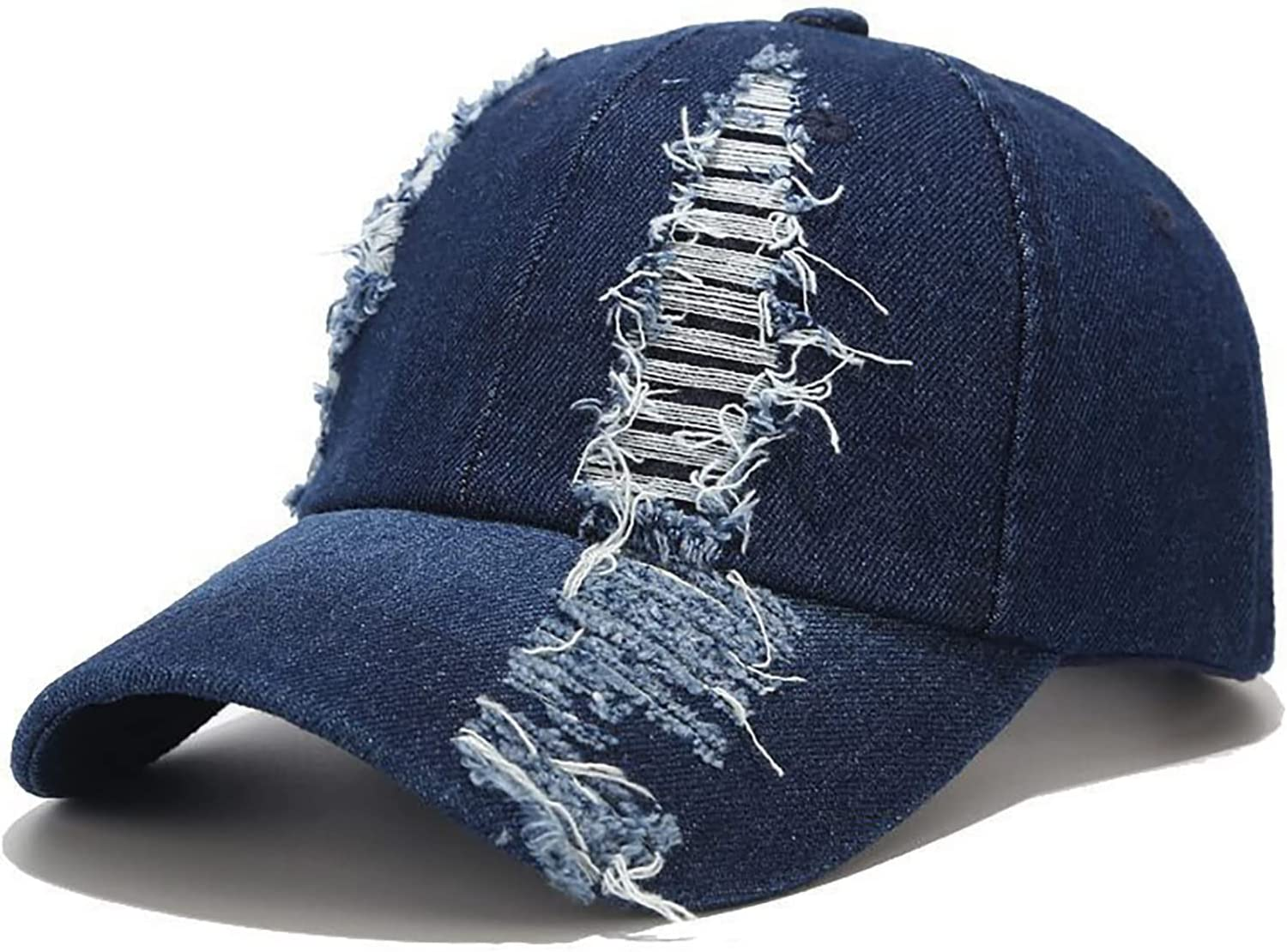 XYIYI Vintage Washed Distressed Baseball Cap Adjustable Cotton Dad Hat for Women Men