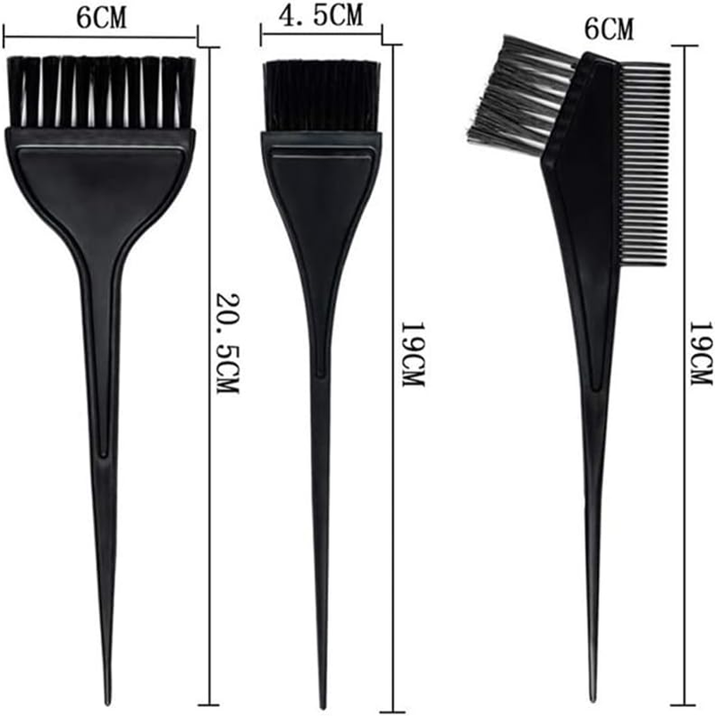 VOANZO Hair Dye Kit 13Pcs Hair Coloring Tools Hair Dye Bowl Hair Color Brush Ear Cover Hair Coloring Cape Gloves Hair Dye Cap Color Whisk image number 1