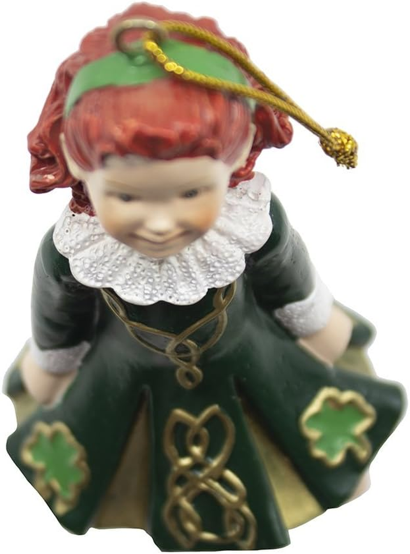 Kurt Adler 6-Inch Resin Step Irish Dancer Ornament for Christmas image number 1