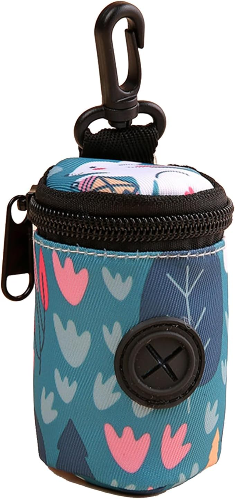 Dog Bag Poop Dispenser with Zip, Dog Poop Waste Bag Dispenser, Pet Dog Waste Bag Dispenser, Dog Poop Bag Holder, Dispenser for Dog Waste Bags, Dog Bags Dispenser with Carabiner Hook image number 2