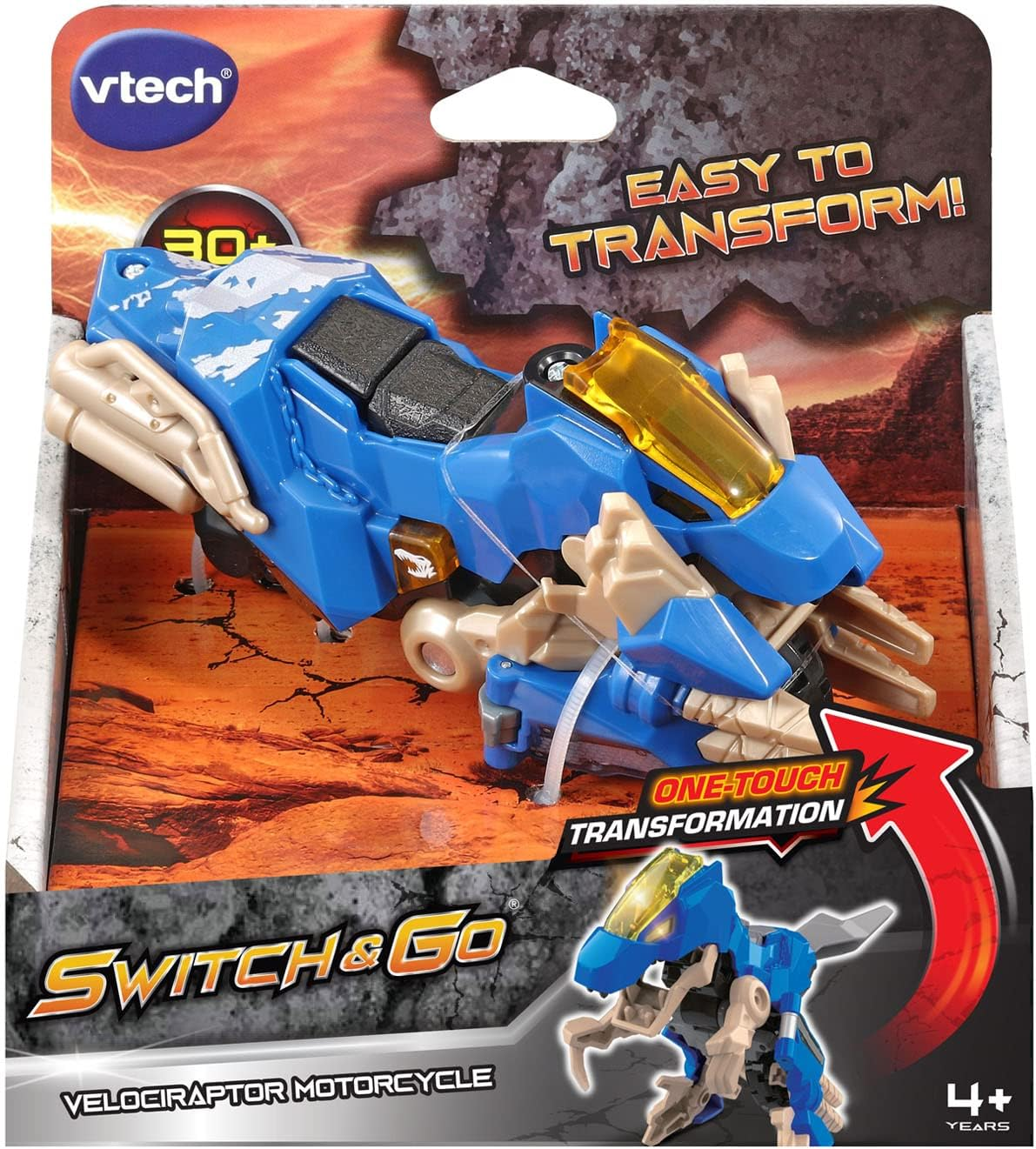 Vtech Switch and Go Velociraptor Motorcycle - Velociraptor Motorcycle image number 6