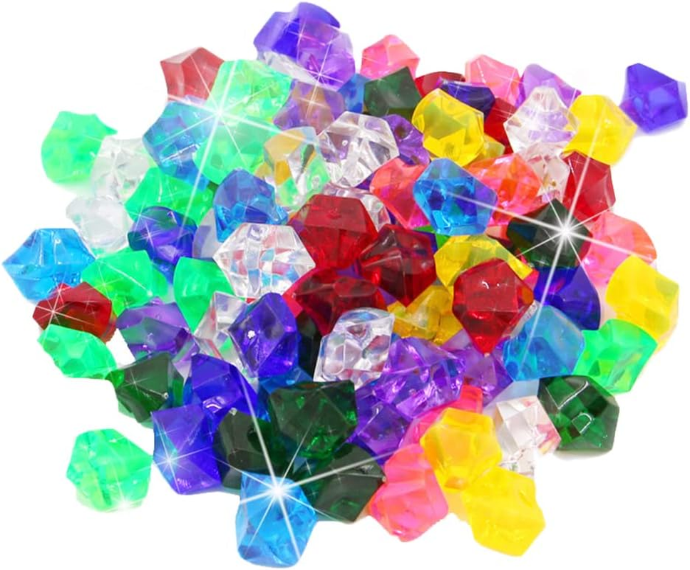 Gems Ice Grains Colorful Small Stones Children Jewels Acrylic Gems Jewels for Home Decoration Wedding Display Vase image number 6